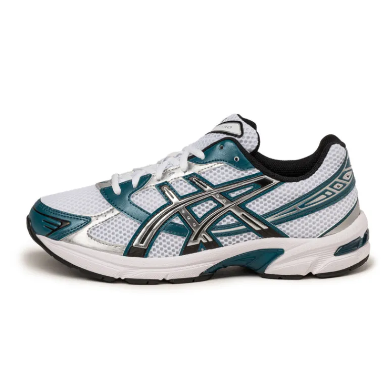 Weiße Sneaker|Retro Runner*Asics GEL-1130 White / Restful Teal