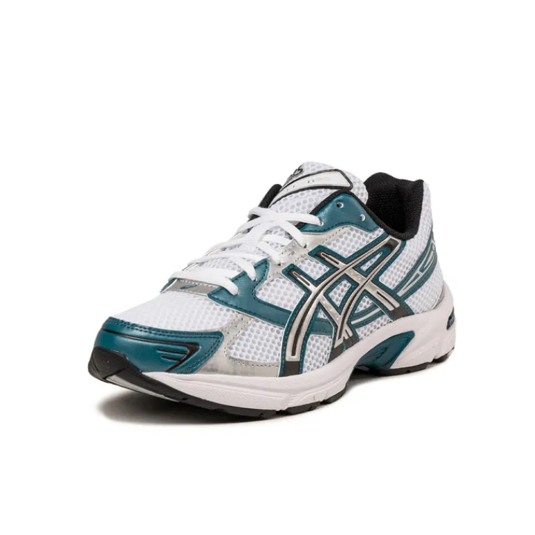 Weiße Sneaker|Retro Runner*Asics GEL-1130 White / Restful Teal