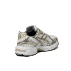 Weiße Sneaker|Retro Runner*Asics GEL-1130 White / Dried Leaf Green