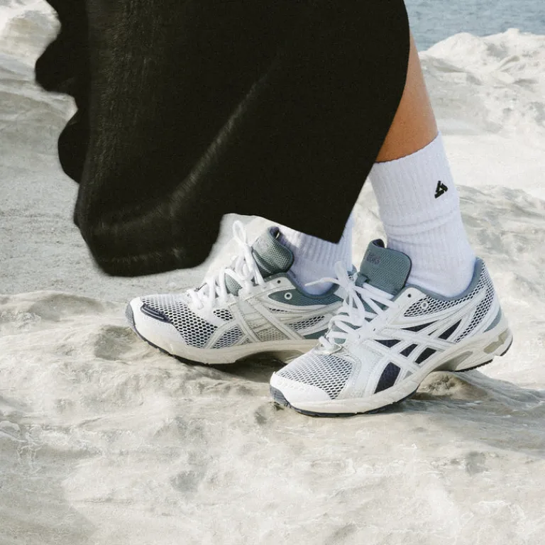Weiße Sneaker|Retro Runner*Asics GEL-DS Trainer 14 White / Pure Silver
