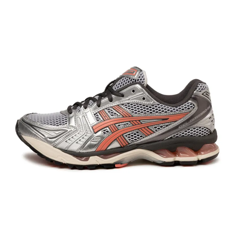 Vegane Sneaker|Retro Runner*Asics GEL-Kayano 14 White / Papaya