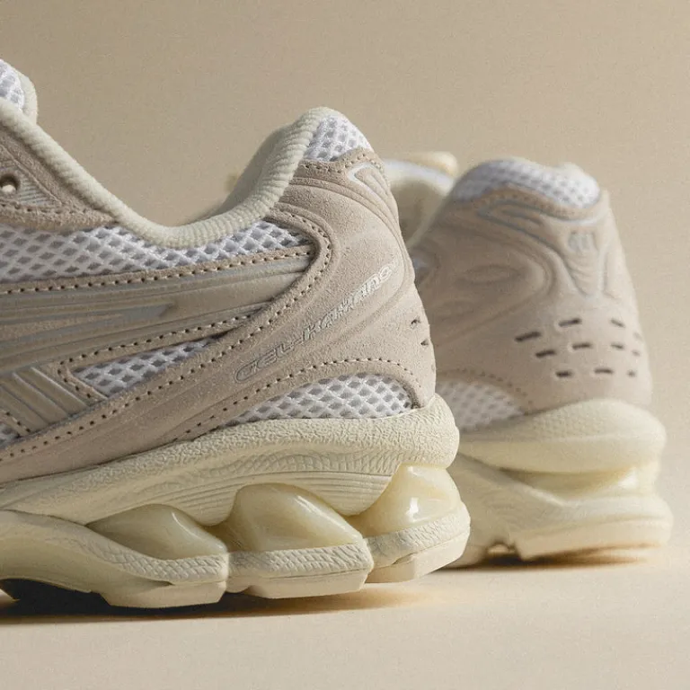 Leder Sneaker|Retro Runner*Asics GEL-Kayano 14 White / Smoke Grey