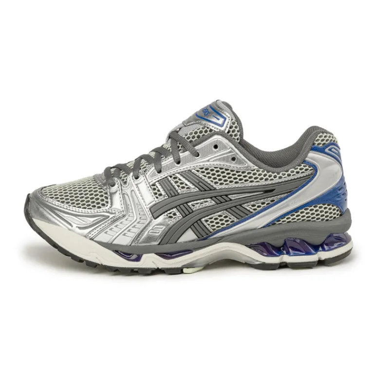Vegane Sneaker|Retro Runner*Asics GEL-Kayano 14 Soft Yellow / Asics Blue