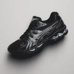Leder Sneaker|Retro Runner*Asics GEL-Kayano 14 Black / Pure Silver