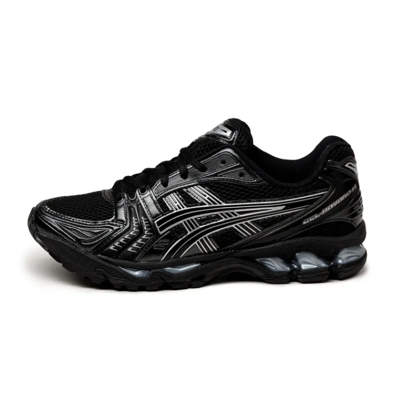 Leder Sneaker|Retro Runner*Asics GEL-Kayano 14 Black / Pure Silver