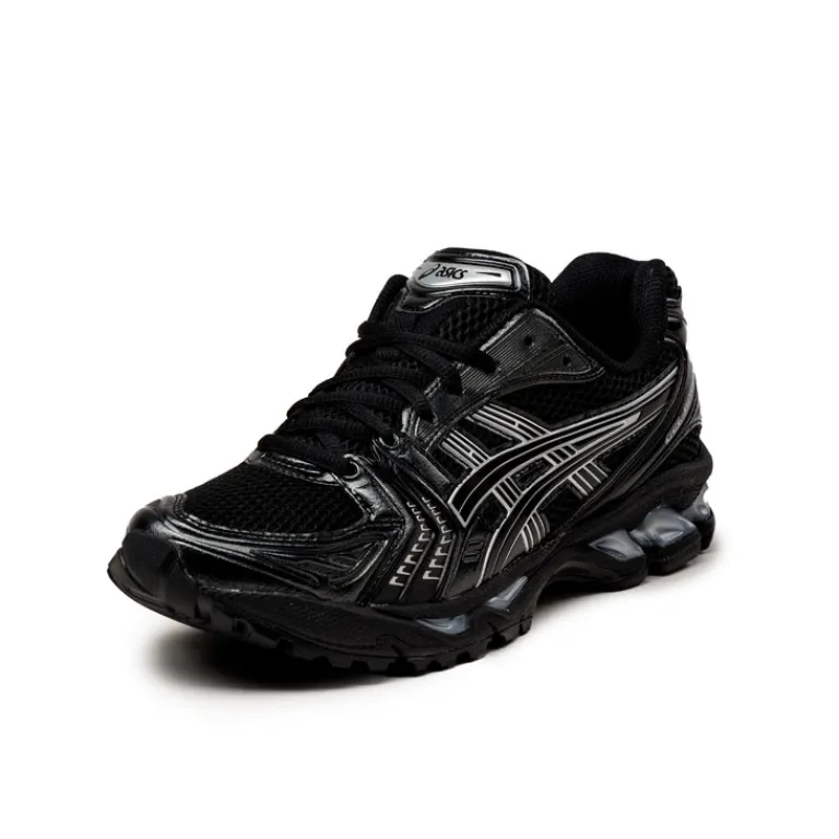 Leder Sneaker|Retro Runner*Asics GEL-Kayano 14 Black / Pure Silver