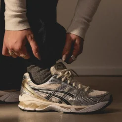Vegane Sneaker|Retro Runner*Asics GEL-Kayano 14 Birch / Pure Silver