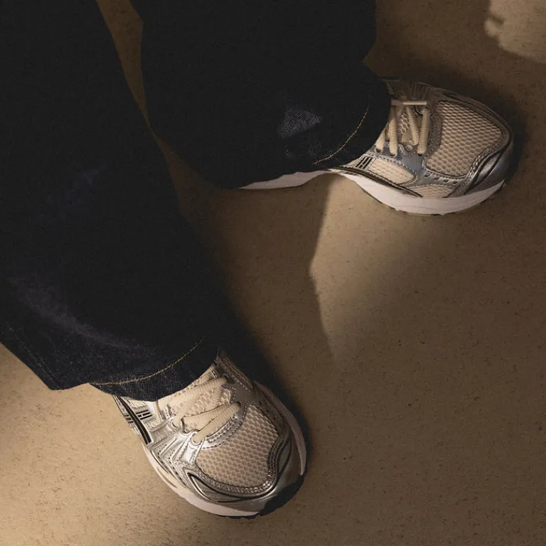 Vegane Sneaker|Retro Runner*Asics GEL-Kayano 14 Birch / Pure Silver