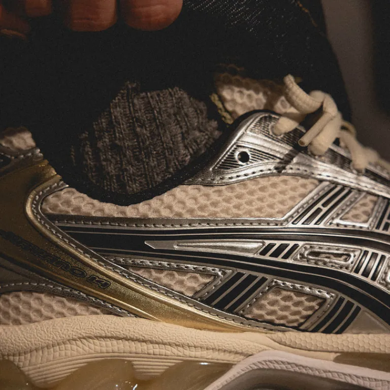 Vegane Sneaker|Retro Runner*Asics GEL-Kayano 14 Birch / Pure Silver