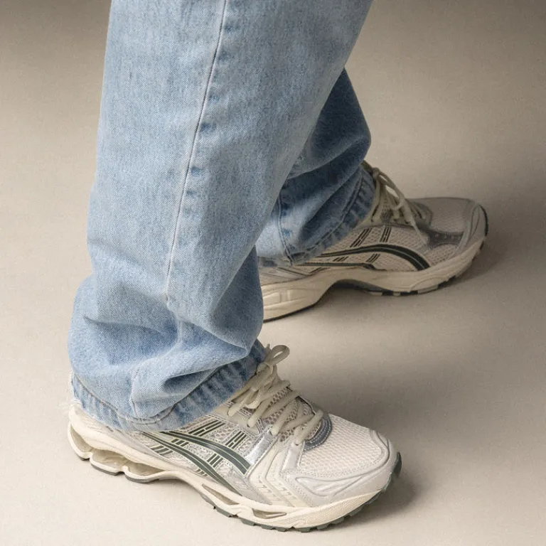 Vegane Sneaker|Retro Runner*Asics GEL-Kayano 14 Birch / Dark Pewter