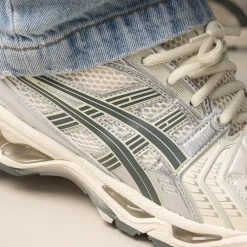 Vegane Sneaker|Retro Runner*Asics GEL-Kayano 14 Birch / Dark Pewter