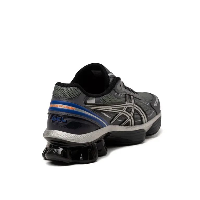 Vegane Sneaker|Retro Runner*Asics GEL-Kinetic Fluent Carrier Grey / Pure Silver