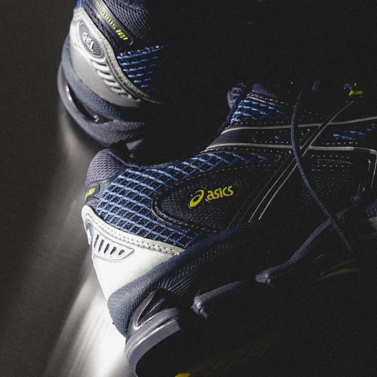 Vegane Sneaker|Retro Runner*Asics GEL-Nimbus 10.1 Midnight / Indigo Fog