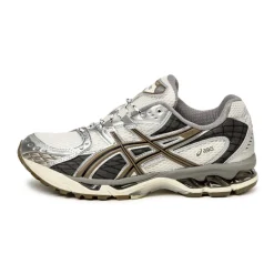 Vegane Sneaker|Retro Runner*Asics GEL-Nimbus 10.1 Cream / Pure Silver