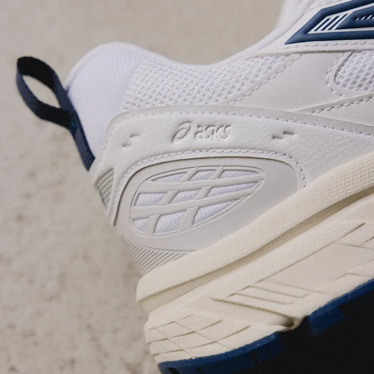Vegane Sneaker|Weiße Sneaker*Asics GEL-Nunobiki White / Independence Blue