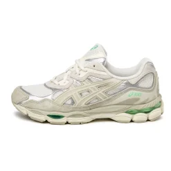 Leder Sneaker|Retro Runner*Asics GEL-NYC Cream / Fossil