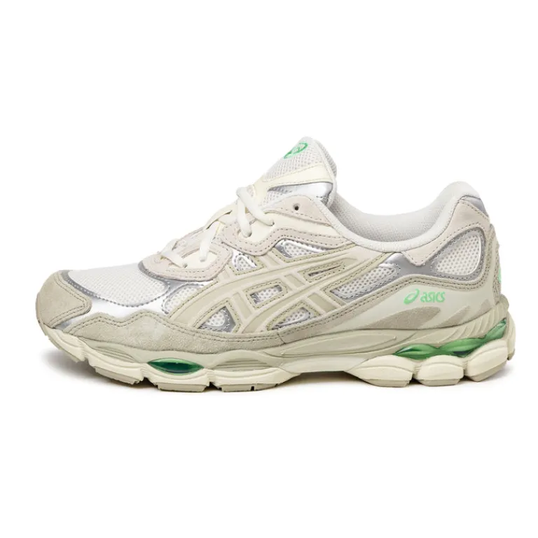 Leder Sneaker|Retro Runner*Asics GEL-NYC Cream / Fossil