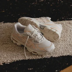 Leder Sneaker|Retro Runner*Asics GEL-NYC Oatmeal / Bisque