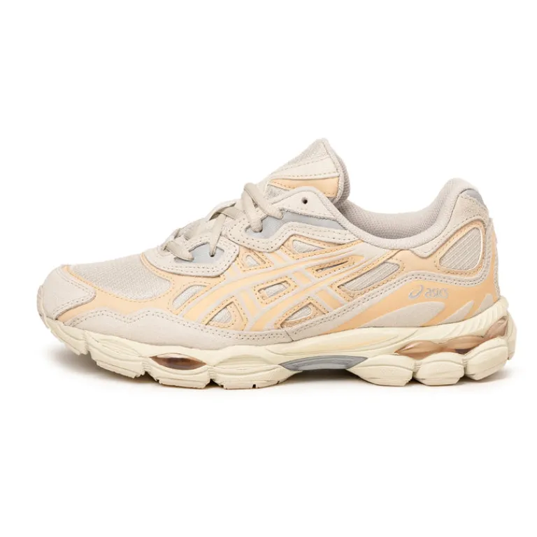 Leder Sneaker|Retro Runner*Asics GEL-NYC Oatmeal / Bisque