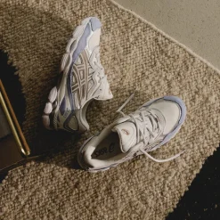 Leder Sneaker|Retro Runner*Asics GEL-NYC Cream / Cloud Grey