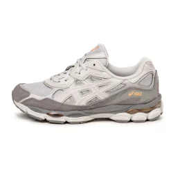 Leder Sneaker|Retro Runner*Asics GEL-NYC Cloud Grey / Cement Grey