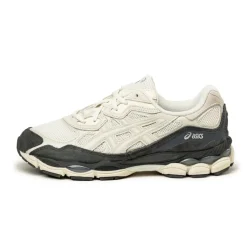 Leder Sneaker|Weiße Sneaker*Asics GEL-NYC White / Smoke Grey