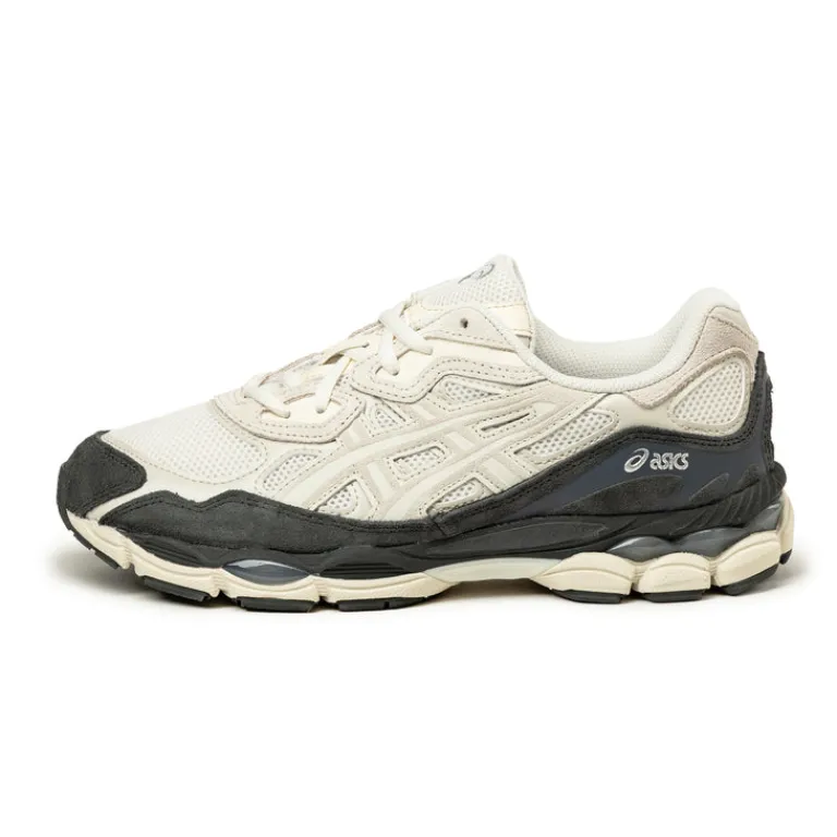 Leder Sneaker|Weiße Sneaker*Asics GEL-NYC White / Smoke Grey