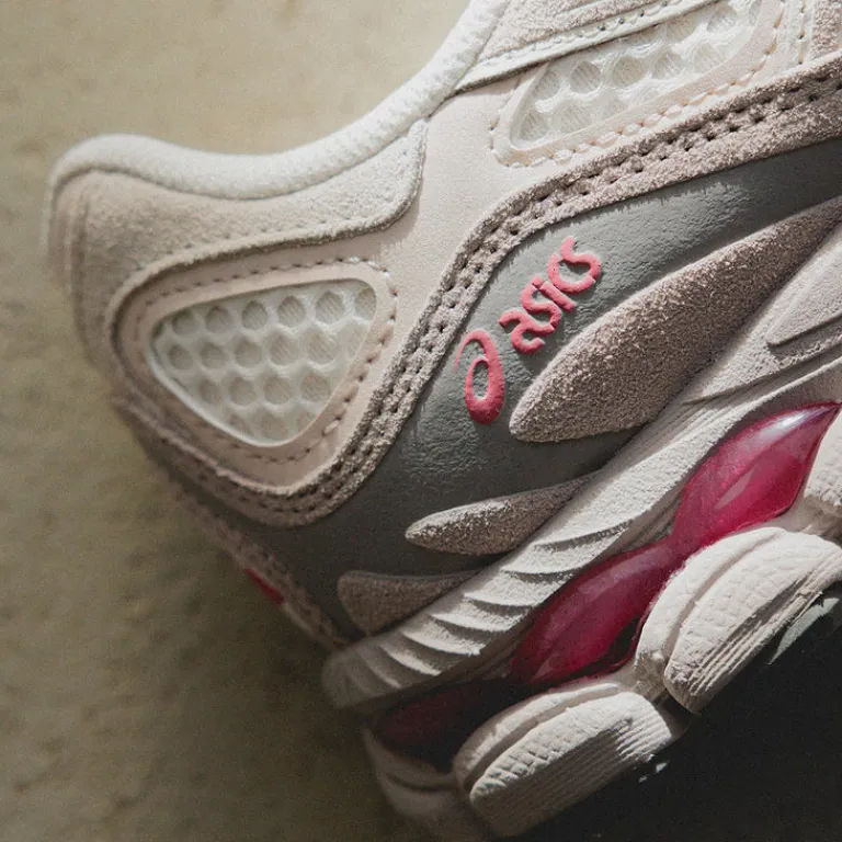 Leder Sneaker|Retro Runner*Asics GEL-NYC Cream / Moonrock