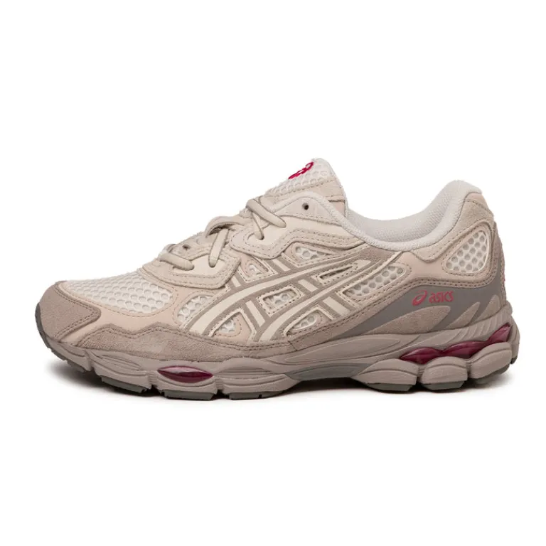 Leder Sneaker|Retro Runner*Asics GEL-NYC Cream / Moonrock