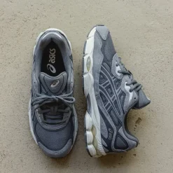 Leder Sneaker|Retro Runner*Asics GEL-NYC Steel Grey / Carrier Grey