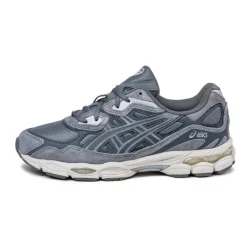 Leder Sneaker|Retro Runner*Asics GEL-NYC Steel Grey / Carrier Grey