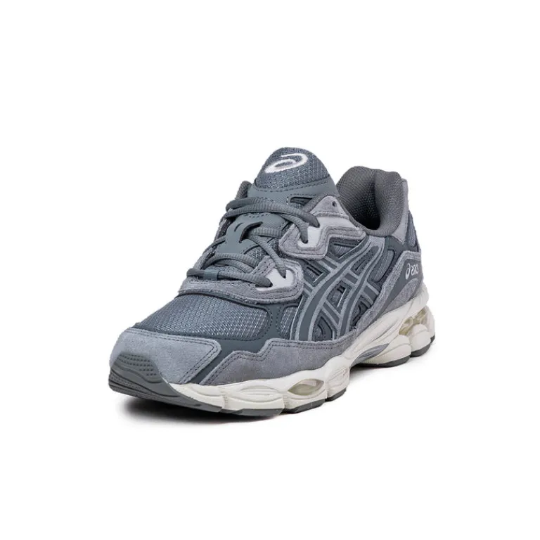 Leder Sneaker|Retro Runner*Asics GEL-NYC Steel Grey / Carrier Grey