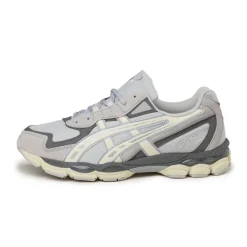 Leder Sneaker|Retro Runner*Asics GEL-NYC 2055 Glacier Grey / Cream