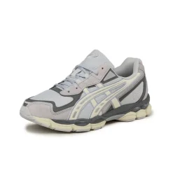 Leder Sneaker|Retro Runner*Asics GEL-NYC 2055 Glacier Grey / Cream