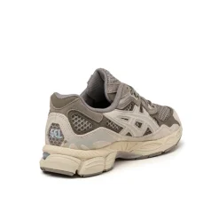 Leder Sneaker|Retro Runner*Asics GEL-NYC 2055 Steeple Grey / Cream