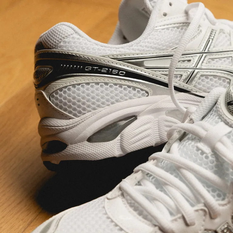 Vegane Sneaker|Weiße Sneaker*Asics GT-2160 White / Pure Silver