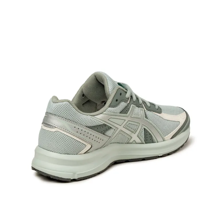 Vegane Sneaker|Retro Runner*Asics JOG 100S Lichen Rock / Pure Silver