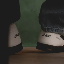 Leder Sneaker|Weiße Sneaker*Asics Skyhand OG White / Black