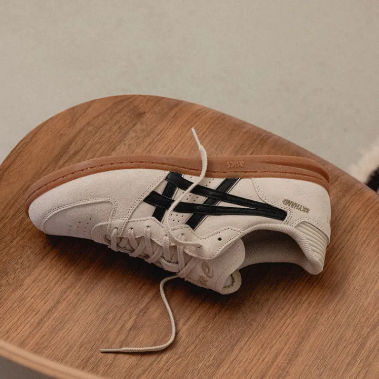 Leder Sneaker|Terrace Casual Sneaker*Asics Skyhand OG Oatmeal / Black