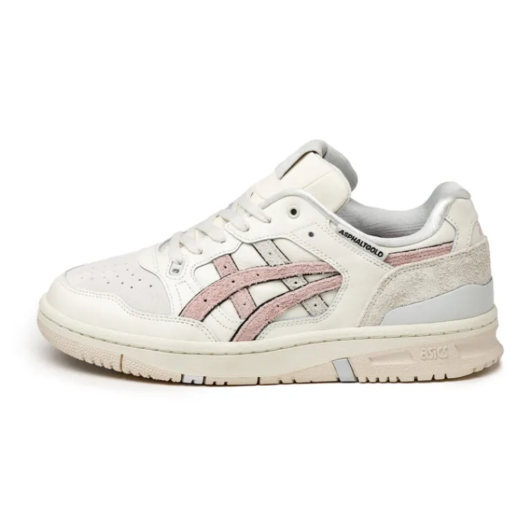 Leder Sneaker*Asics x Asphaltgold EX89 *Impromptu* Cream / Ginger Peach