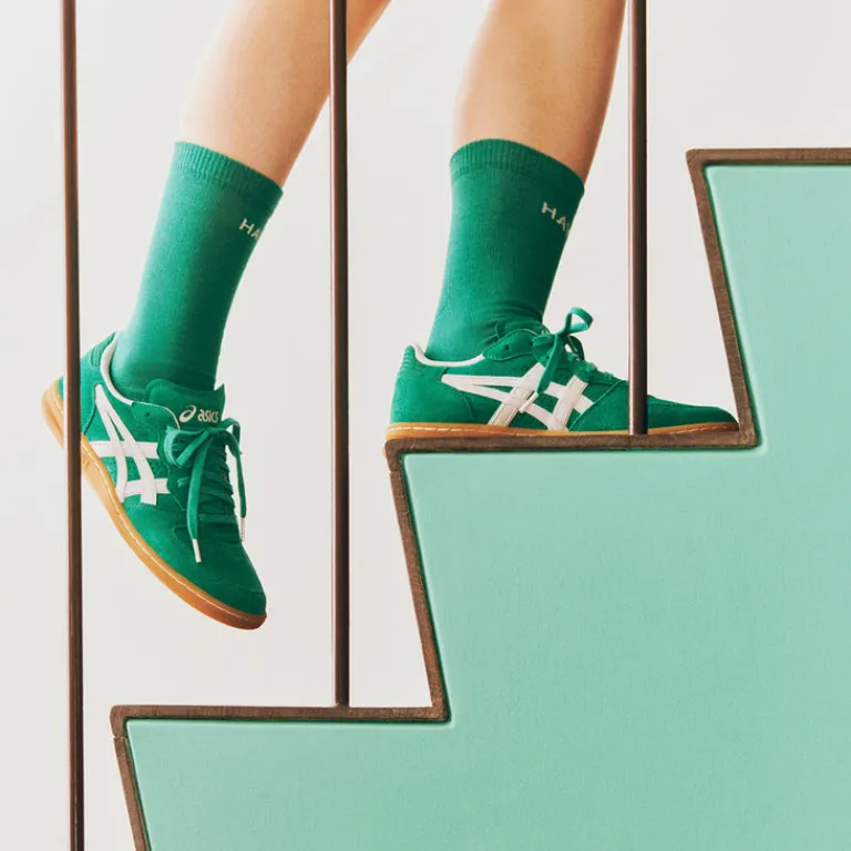 Leder Sneaker|Terrace Casual Sneaker*Asics x Hay Skyhand OG Shady Glade / Moonbeam