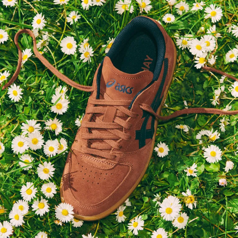 Leder Sneaker|Terrace Casual Sneaker*Asics x Hay Skyhand OG Tortoise Shell / Blueberry