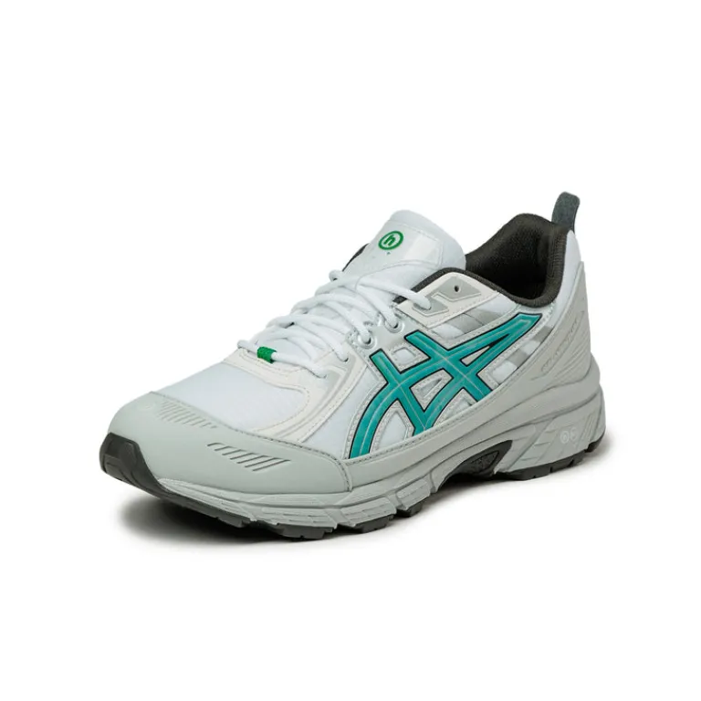 Vegane Sneaker|Weiße Sneaker*Asics x Hidden NY GEL-Venture 6 Shield White / Wasabi