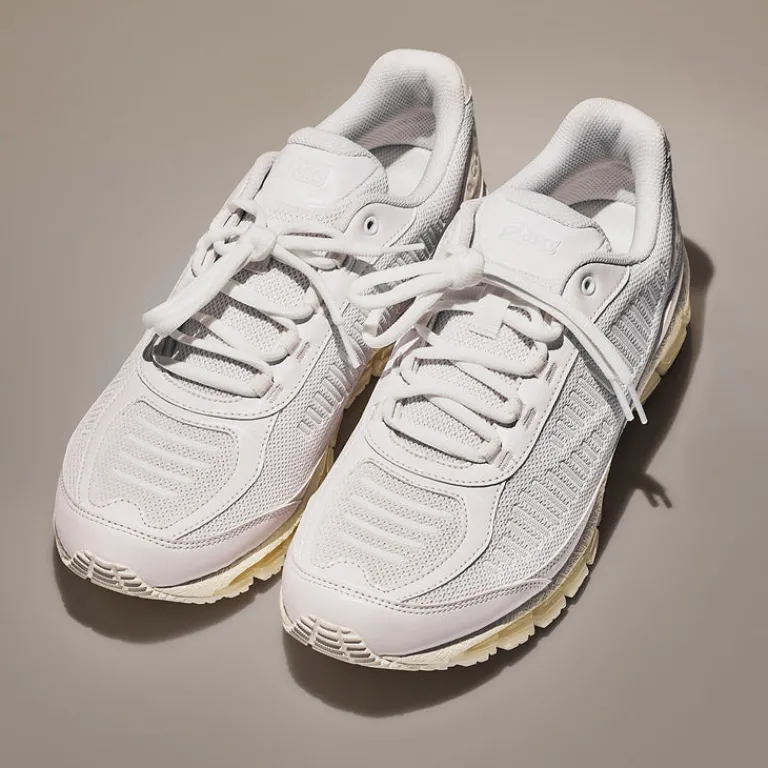 Vegane Sneaker|Weiße Sneaker*Asics x JJJJound GEL-Quantum™ 360 1 AMP White / Marshmallow