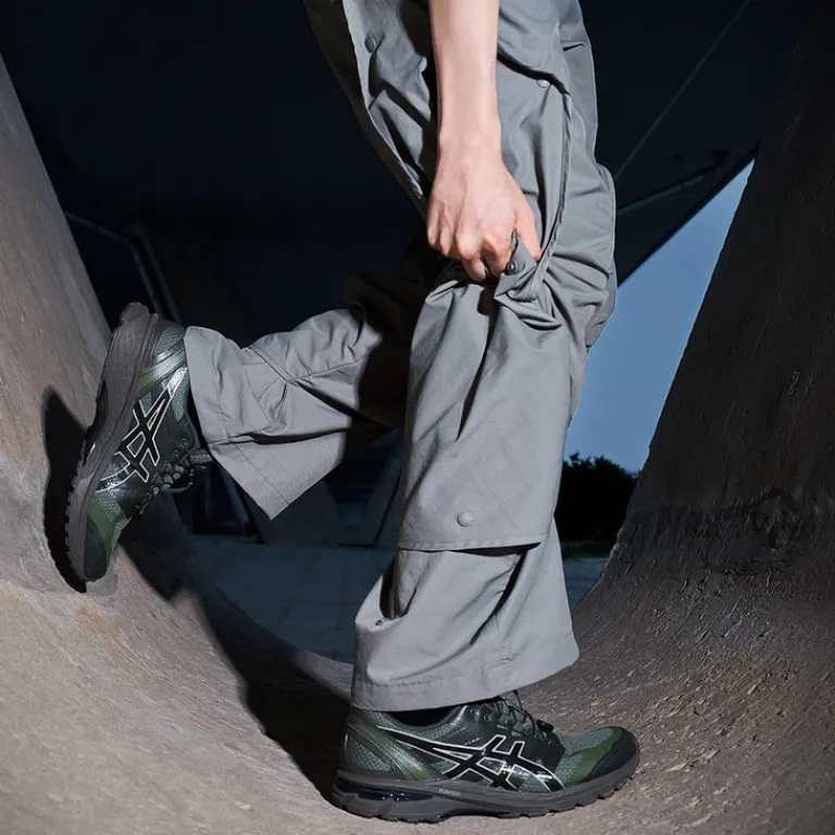 Leder Sneaker|Outdoor Sneaker*Asics x SanSan Gear GEL-Terrain Bronze Green / Tarmac