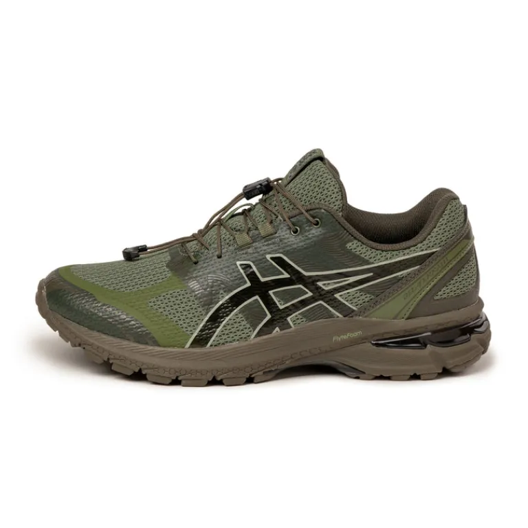 Leder Sneaker|Outdoor Sneaker*Asics x SanSan Gear GEL-Terrain Bronze Green / Tarmac