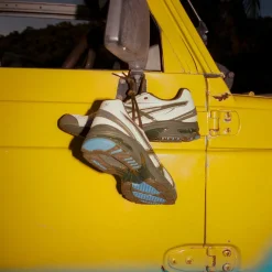 Retro Runner*Asics x Temptation Vacation GEL-DS Trainer 14 Cream / Olive Canvas