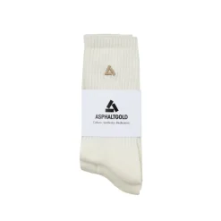 Socken*Asphaltgold Crew Socks *2-Pack* Off White / Beige