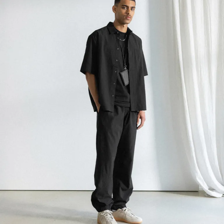 Jogginghosen|Hosen*Asphaltgold Essential Track Pants Black