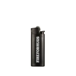 Stuff*Asphaltgold Fire for hugs Lighter Black